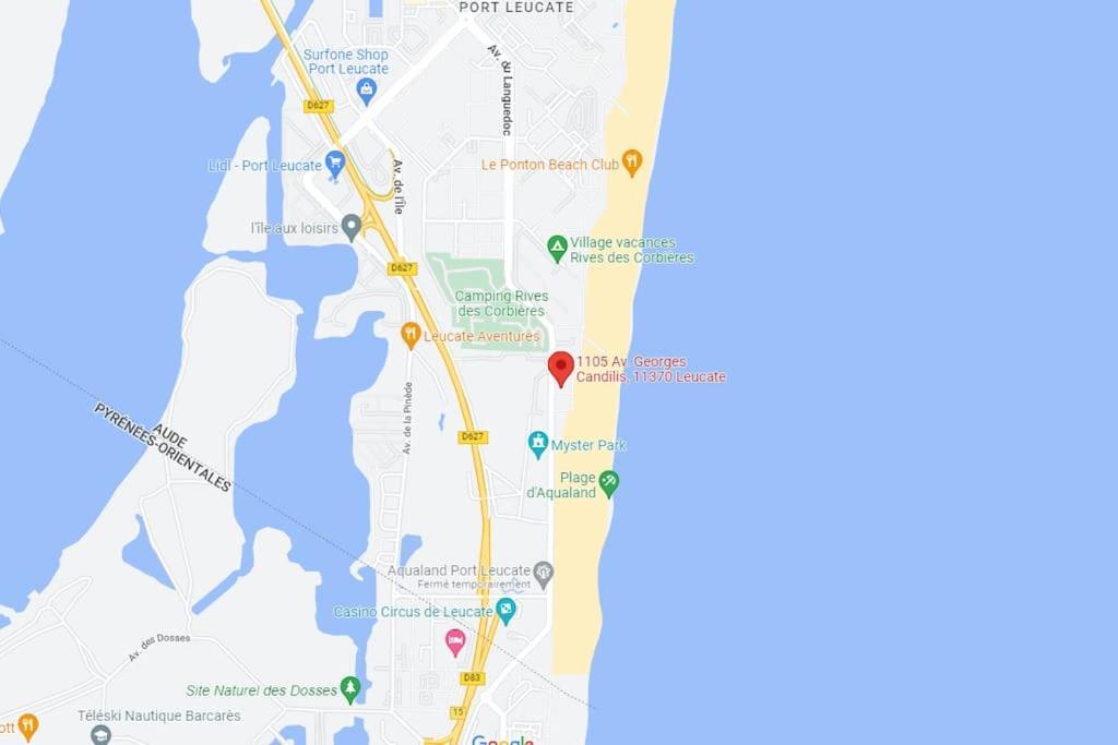 Port Leucate : Superbe Appartement Pleine Vue Mer מראה חיצוני תמונה